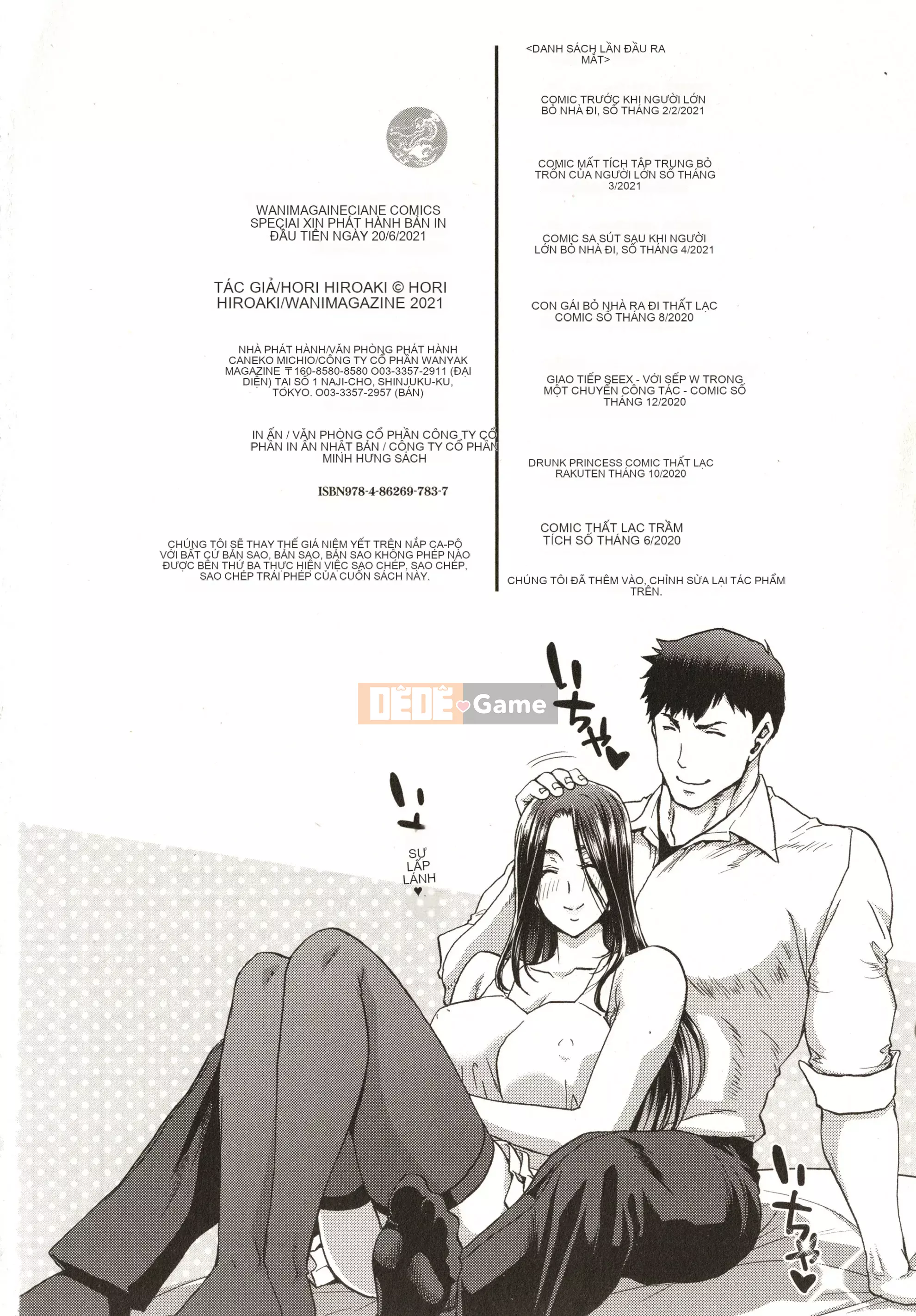 [Hiroaki Hori] Nếu bạn đón một người phụ nữ bỏ trốn