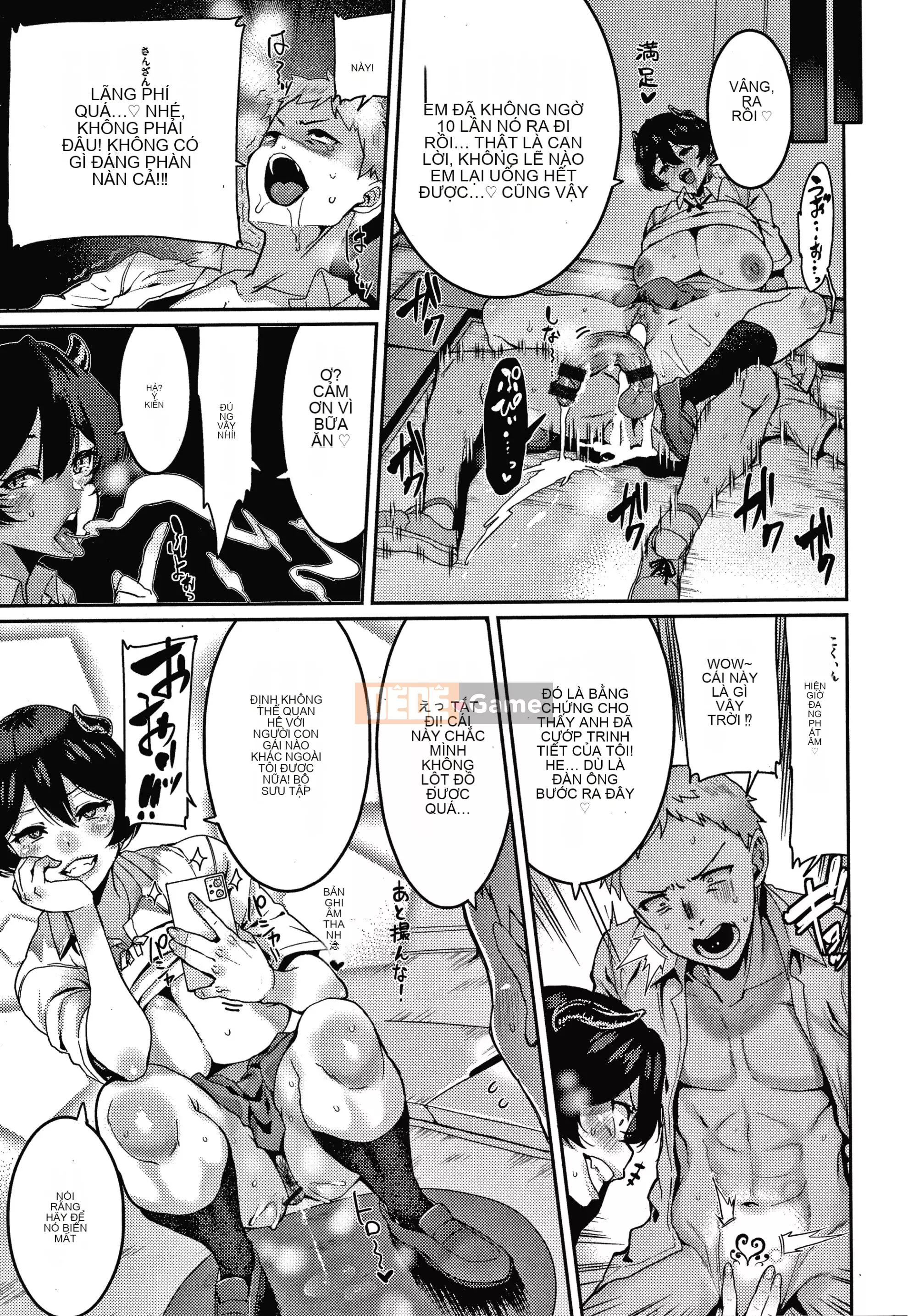 [Henkuma] Thời gian khai thác vui vẻ