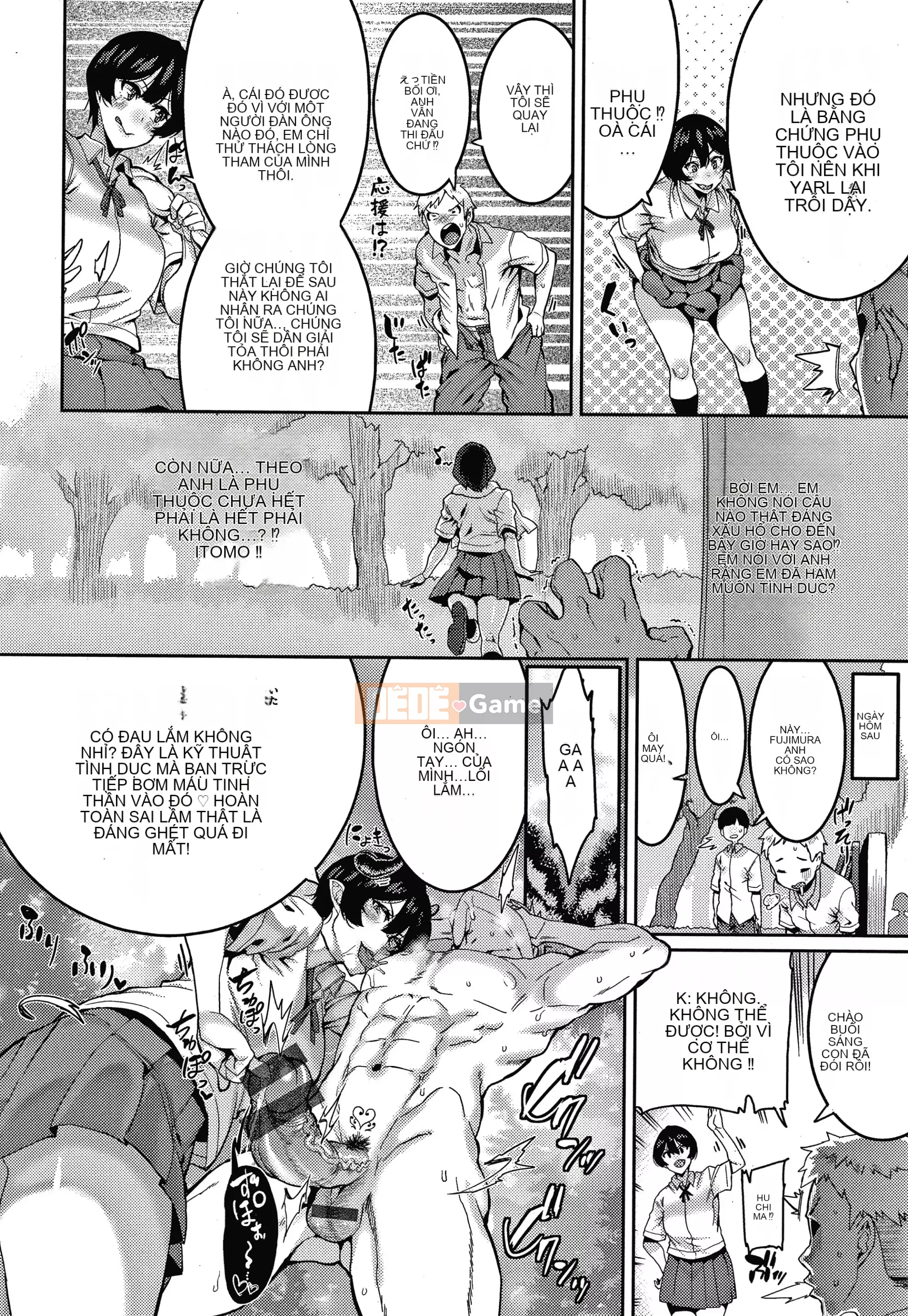 [Henkuma] Thời gian khai thác vui vẻ