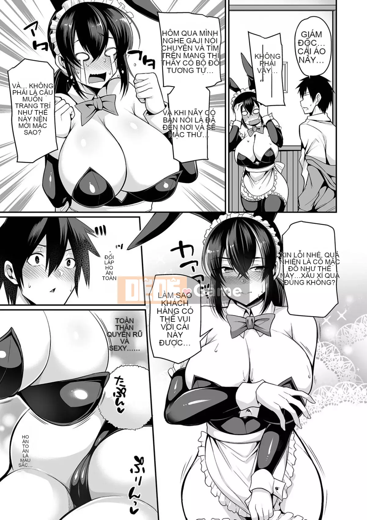 [Tamashii no Ekiga X Shinbashitsuki Hakujigogosha] (Truyện tranh cao cấp) [Nishida Megane] Bakunyuu Tsuma no Inshinami [Kỹ thuật số]