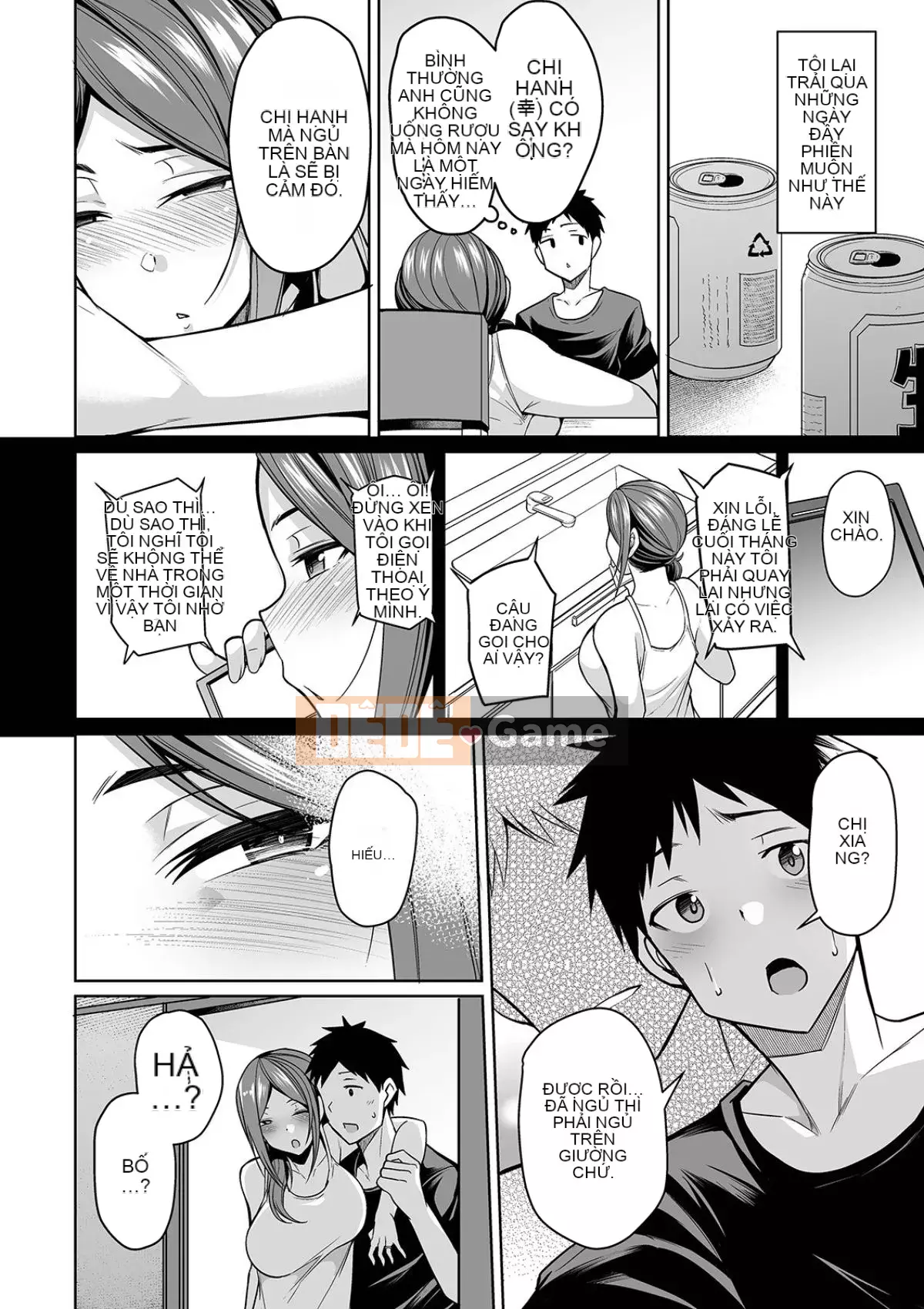 [Tamashii no Ekiga X Shinbashitsuki Hakujigogosha] (Truyện tranh cao cấp) [Nishida Megane] Bakunyuu Tsuma no Inshinami [Kỹ thuật số]