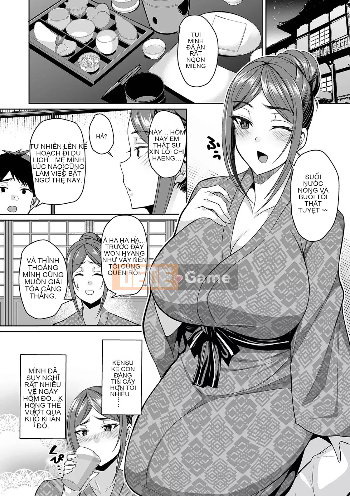 [Tamashii no Ekiga X Shinbashitsuki Hakujigogosha] (Truyện tranh cao cấp) [Nishida Megane] Bakunyuu Tsuma no Inshinami [Kỹ thuật số]