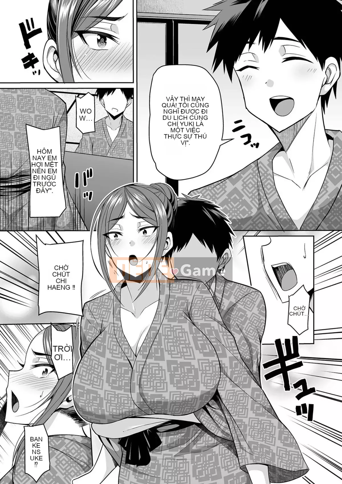 [Tamashii no Ekiga X Shinbashitsuki Hakujigogosha] (Truyện tranh cao cấp) [Nishida Megane] Bakunyuu Tsuma no Inshinami [Kỹ thuật số]