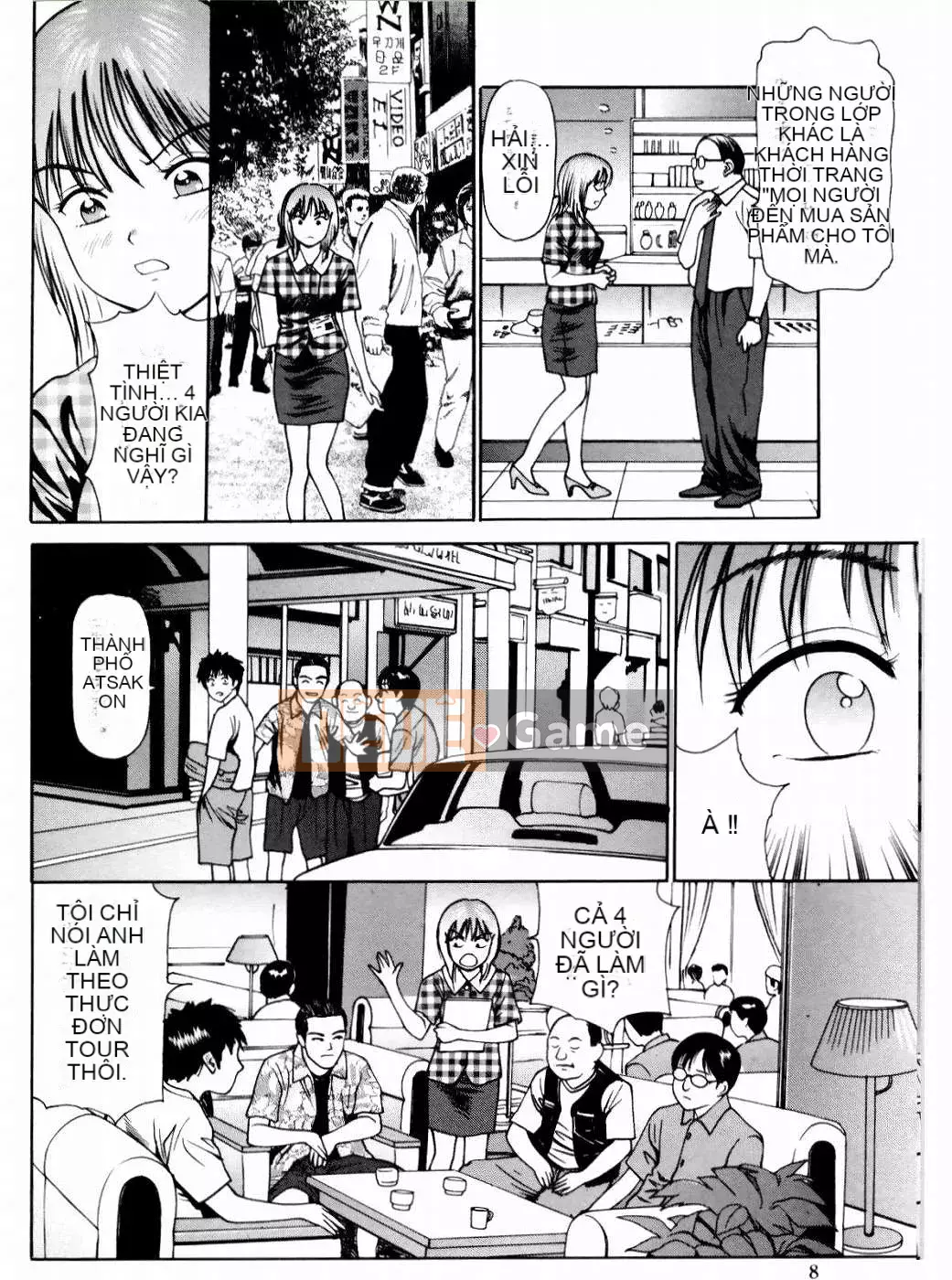 [Anzaki Moral] Buộc phải chào đón khách du lịch