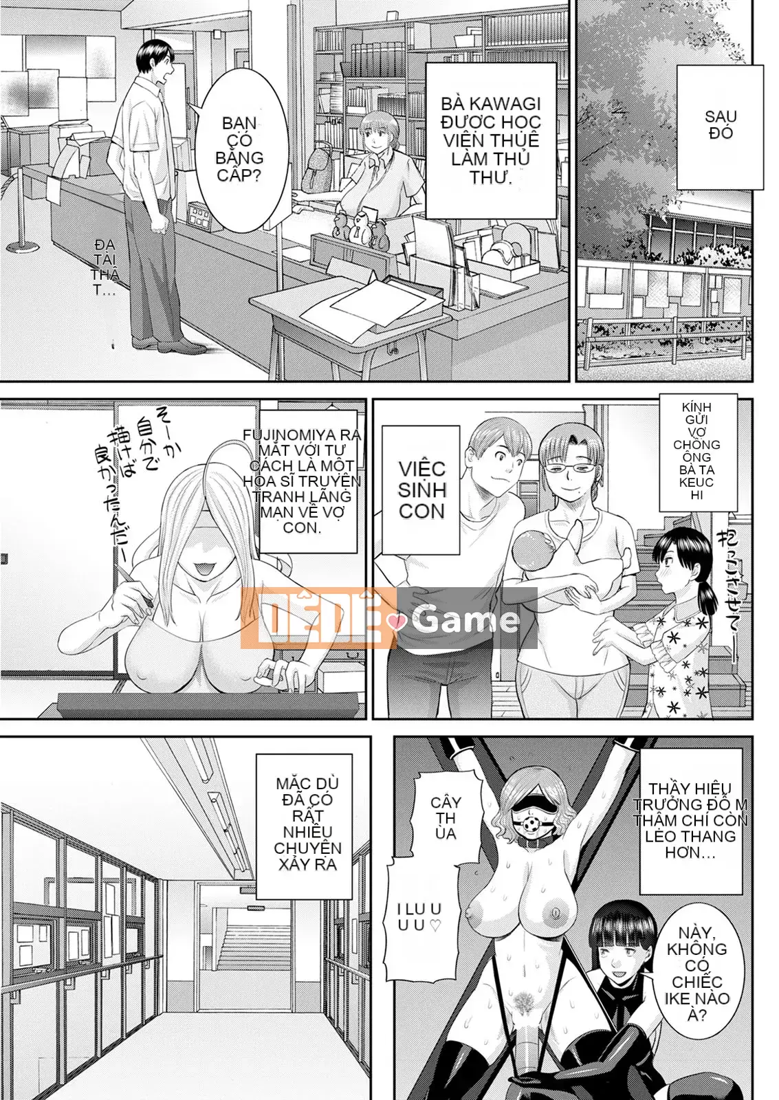 [Kawamori Misaki] Học viện phụ nữ đã kết hôn Kaikan Ch.1-6, Ch.8-20