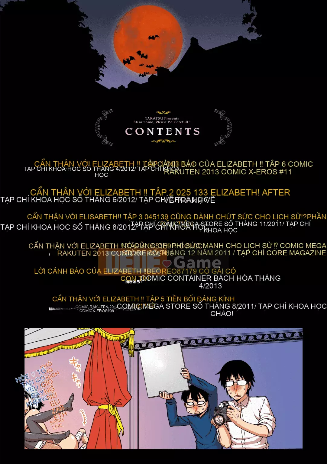 [Takatsu] Hãy cẩn thận, Eliza-sama!