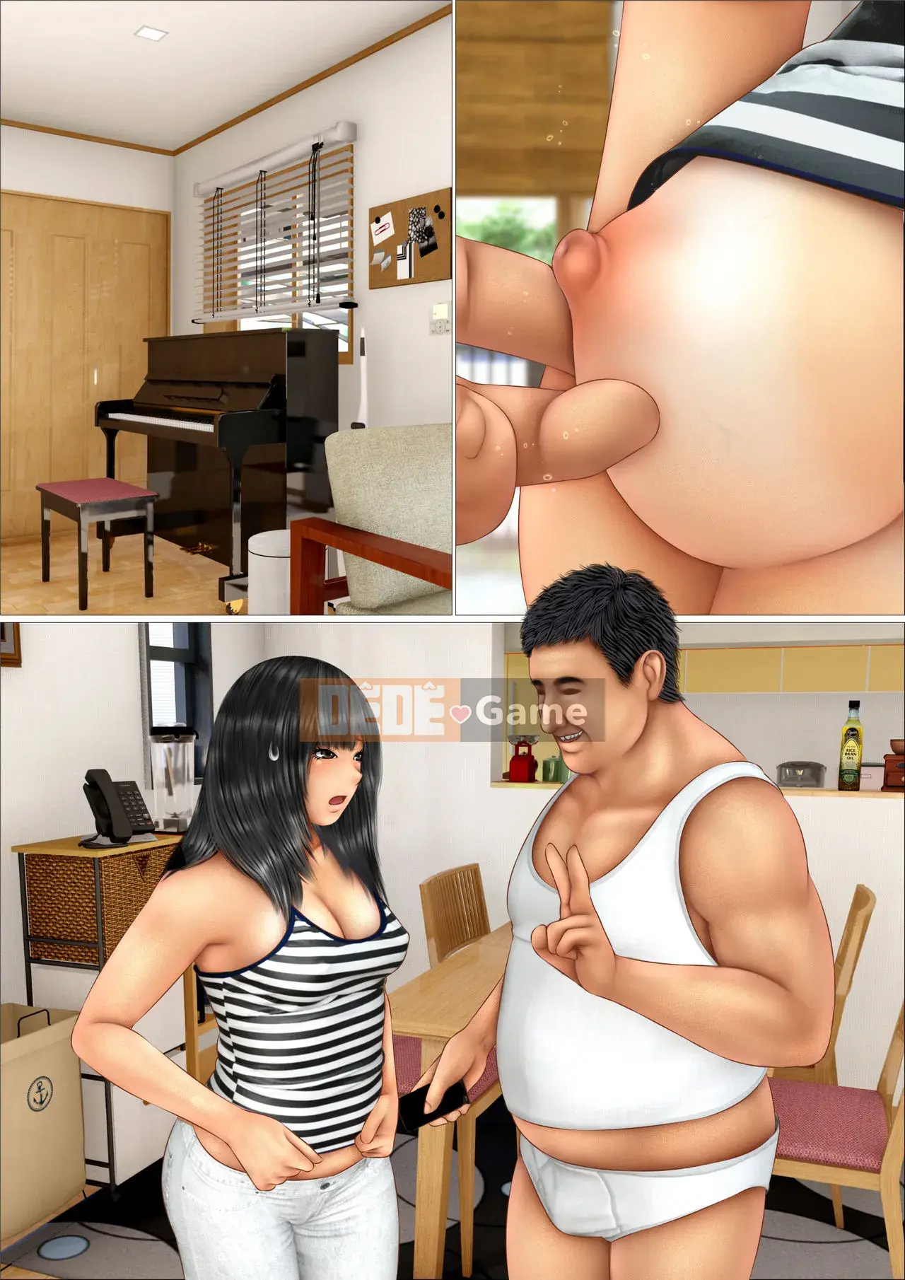 [Iron Sugar] Mối tình đầu của tôi, chị dâu của tôi, đã làm tình với bố của cô ấy