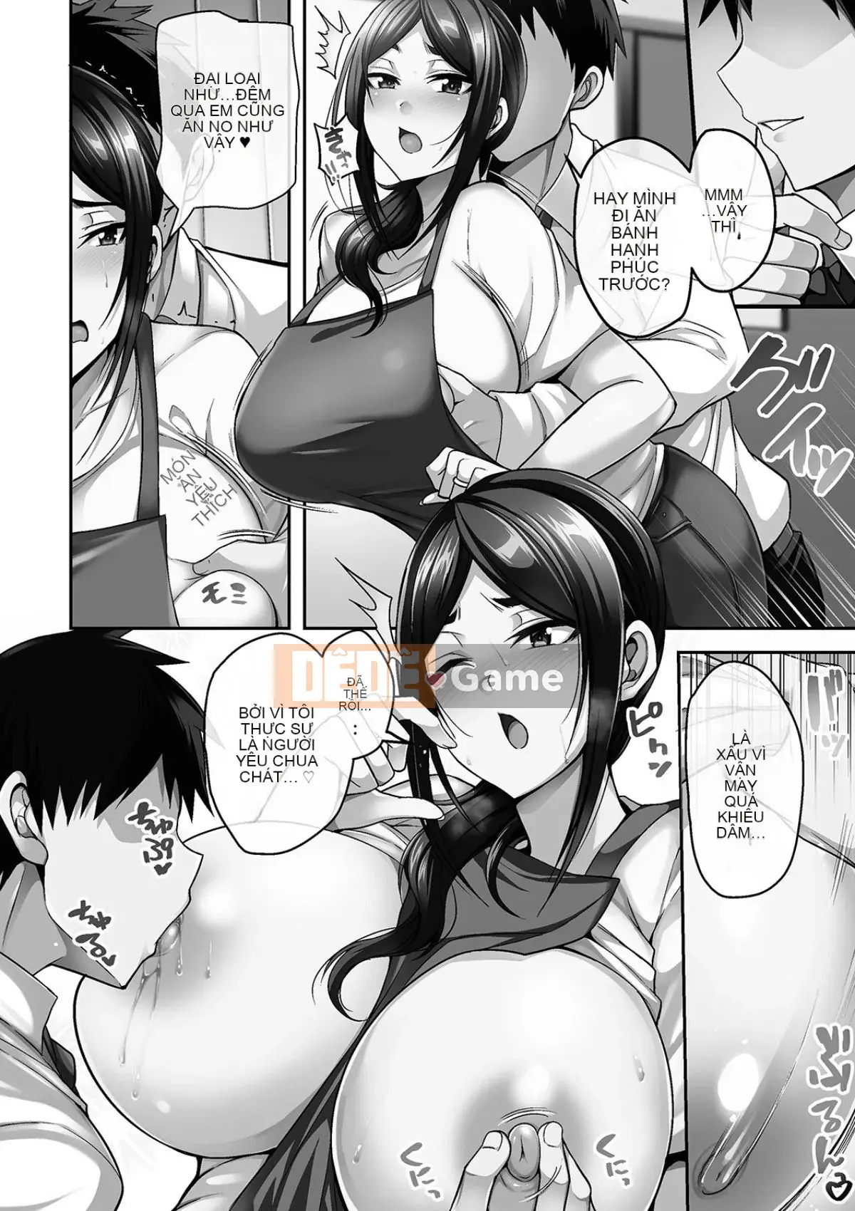 [Nishida Megane] Bakunyuu Tsuma no Inshinami [Kỹ thuật số]