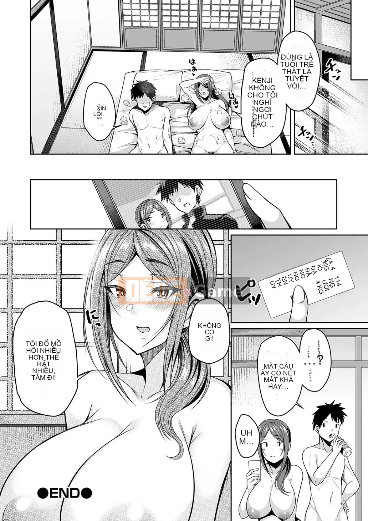 [Nishida Megane] Bakunyuu Tsuma no Inshinami [Kỹ thuật số]