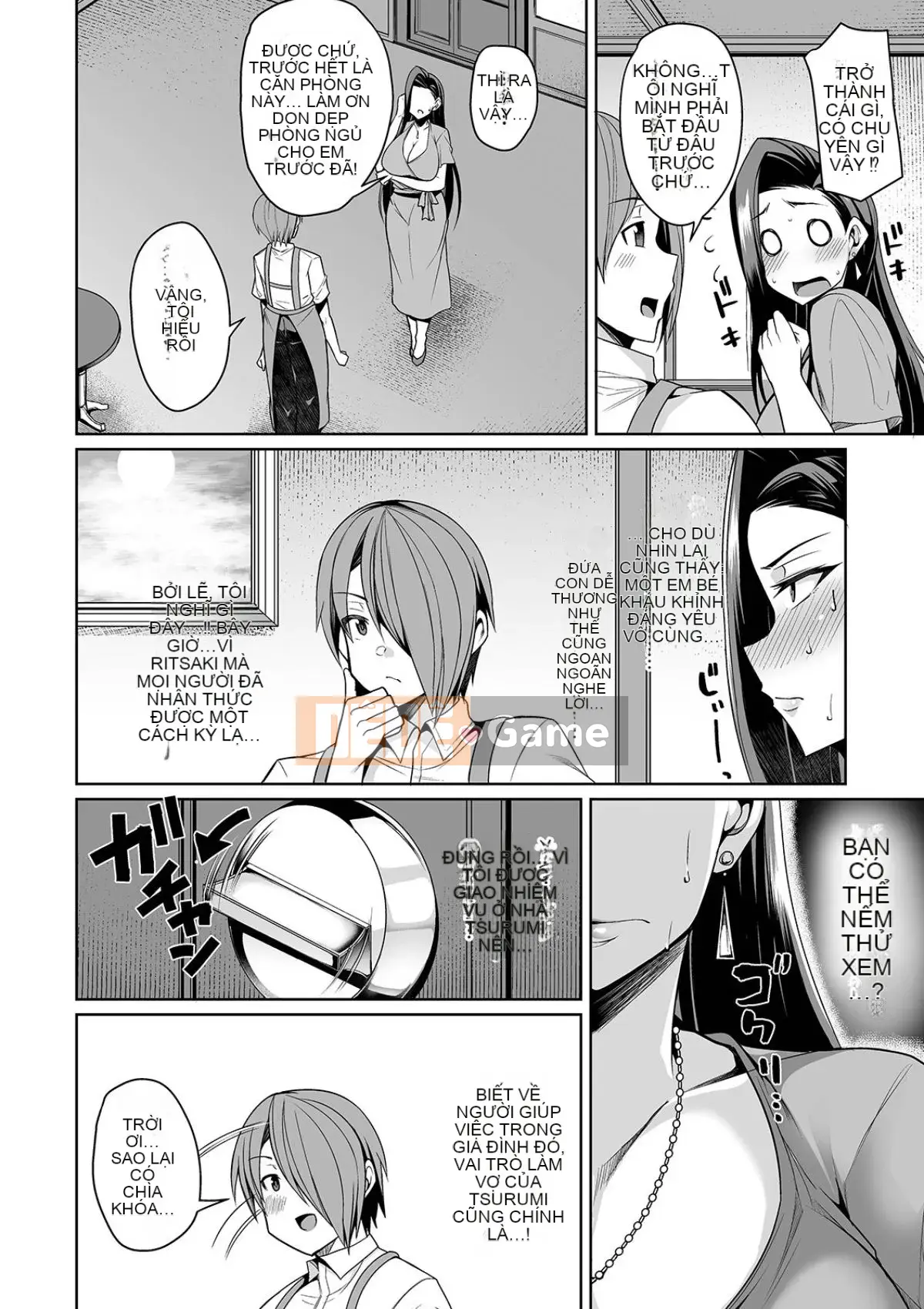 [Nishida Megane] Bakunyuu Tsuma no Inshinami [Kỹ thuật số]