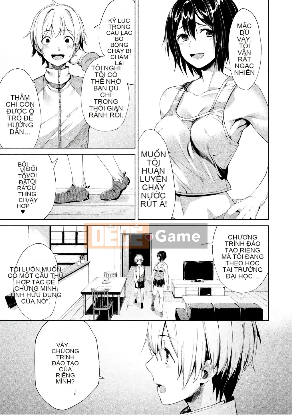 [Shigemitsu Harada x Karachi] Nữ thần chạy nước rút vol.1