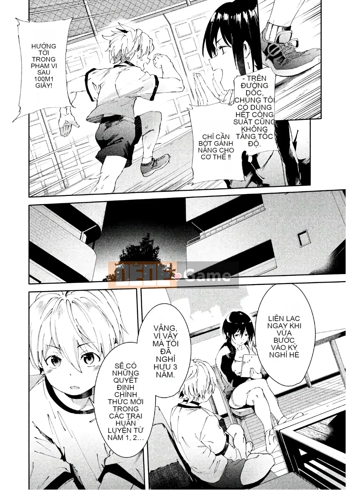 [Shigemitsu Harada x Karachi] Nữ thần chạy nước rút vol.03