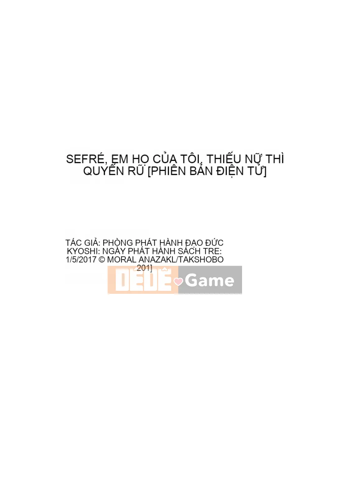 [Anzaki Moral] Em họ Na Saffle.