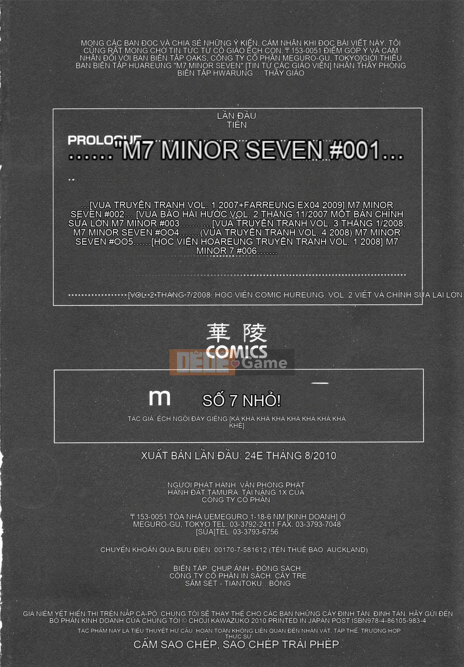 [Ếch Châu] m7 Tiểu Thất Jo