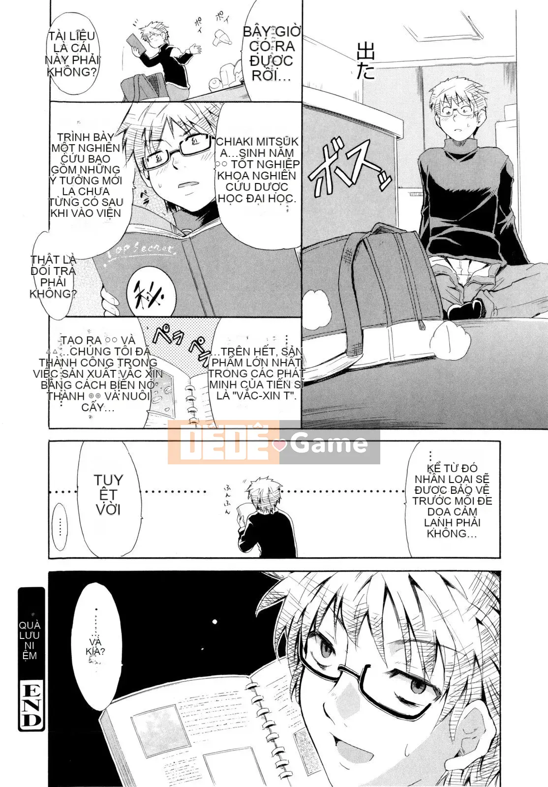 [Chiba Tetsutaro] Tôi sẽ thú nhận!