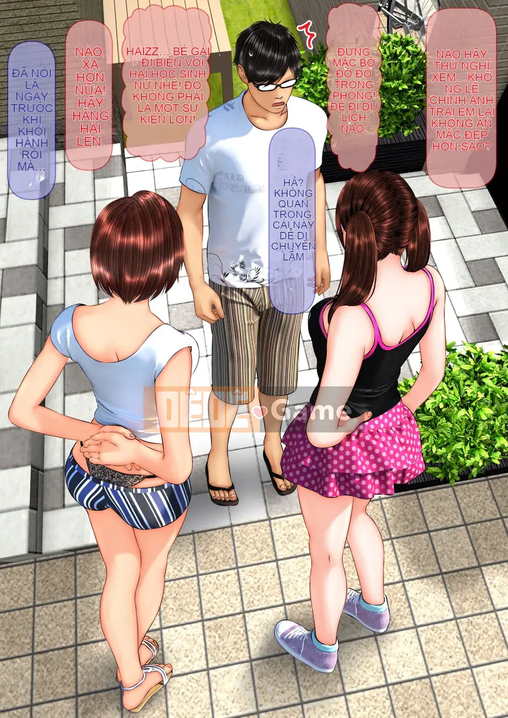 [IronSugar 'Iron Sugar'] Tôi đã mất trinh khi cùng chị gyaru đi du lịch biển