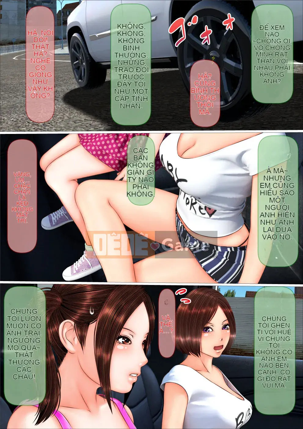 [IronSugar 'Iron Sugar'] Tôi đã mất trinh khi cùng chị gyaru đi du lịch biển