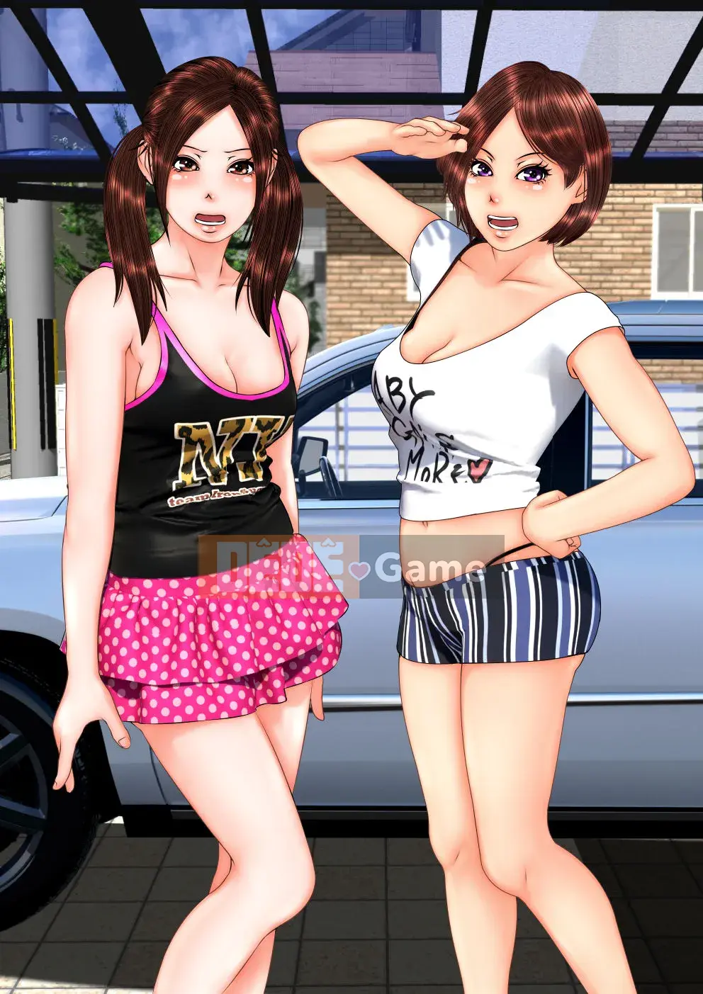 [IronSugar 'Iron Sugar'] Tôi đã mất trinh khi cùng chị gyaru đi du lịch biển