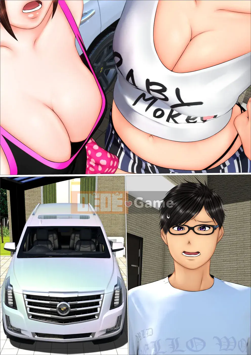 [IronSugar 'Iron Sugar'] Tôi đã mất trinh khi cùng chị gyaru đi du lịch biển