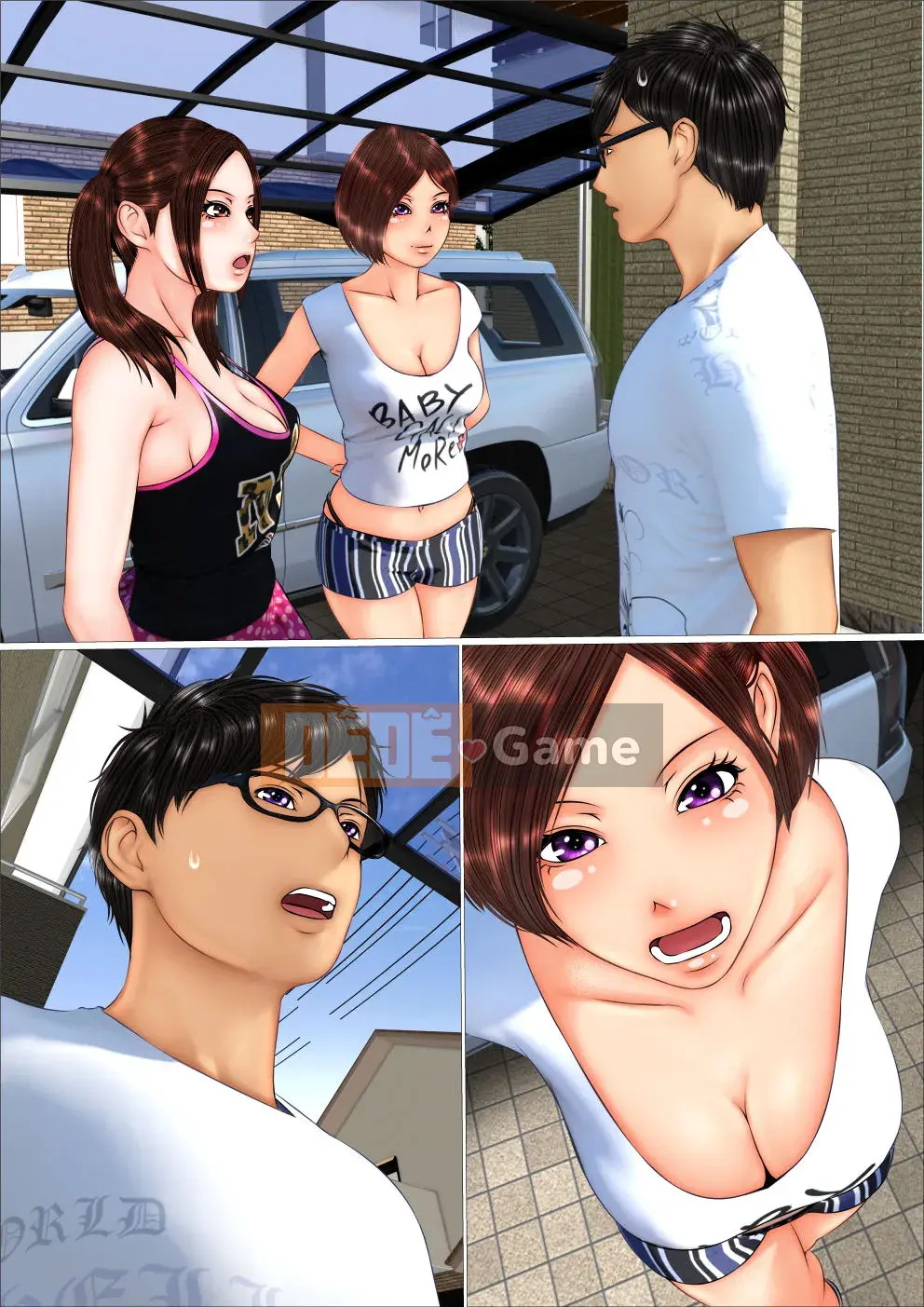 [IronSugar 'Iron Sugar'] Tôi đã mất trinh khi cùng chị gyaru đi du lịch biển