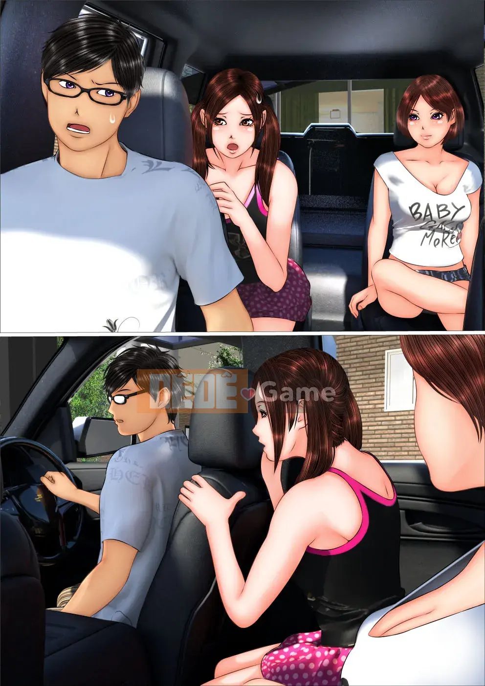 [IronSugar 'Iron Sugar'] Tôi đã mất trinh khi cùng chị gyaru đi du lịch biển