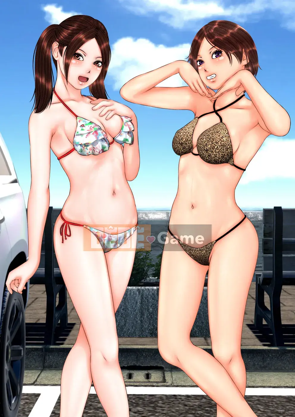 [IronSugar 'Iron Sugar'] Tôi đã mất trinh khi cùng chị gyaru đi du lịch biển