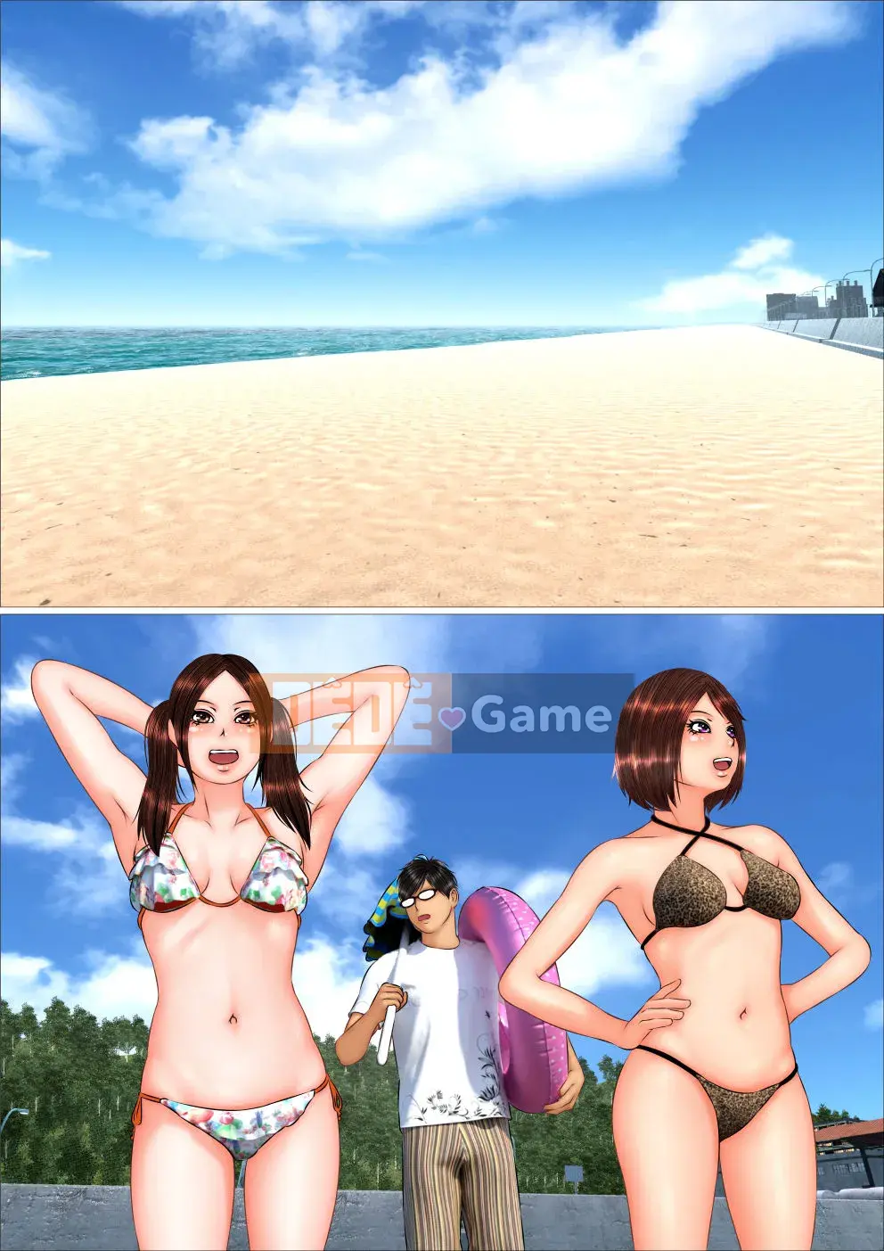 [IronSugar 'Iron Sugar'] Tôi đã mất trinh khi cùng chị gyaru đi du lịch biển
