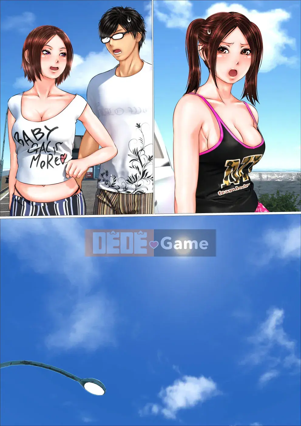 [IronSugar 'Iron Sugar'] Tôi đã mất trinh khi cùng chị gyaru đi du lịch biển