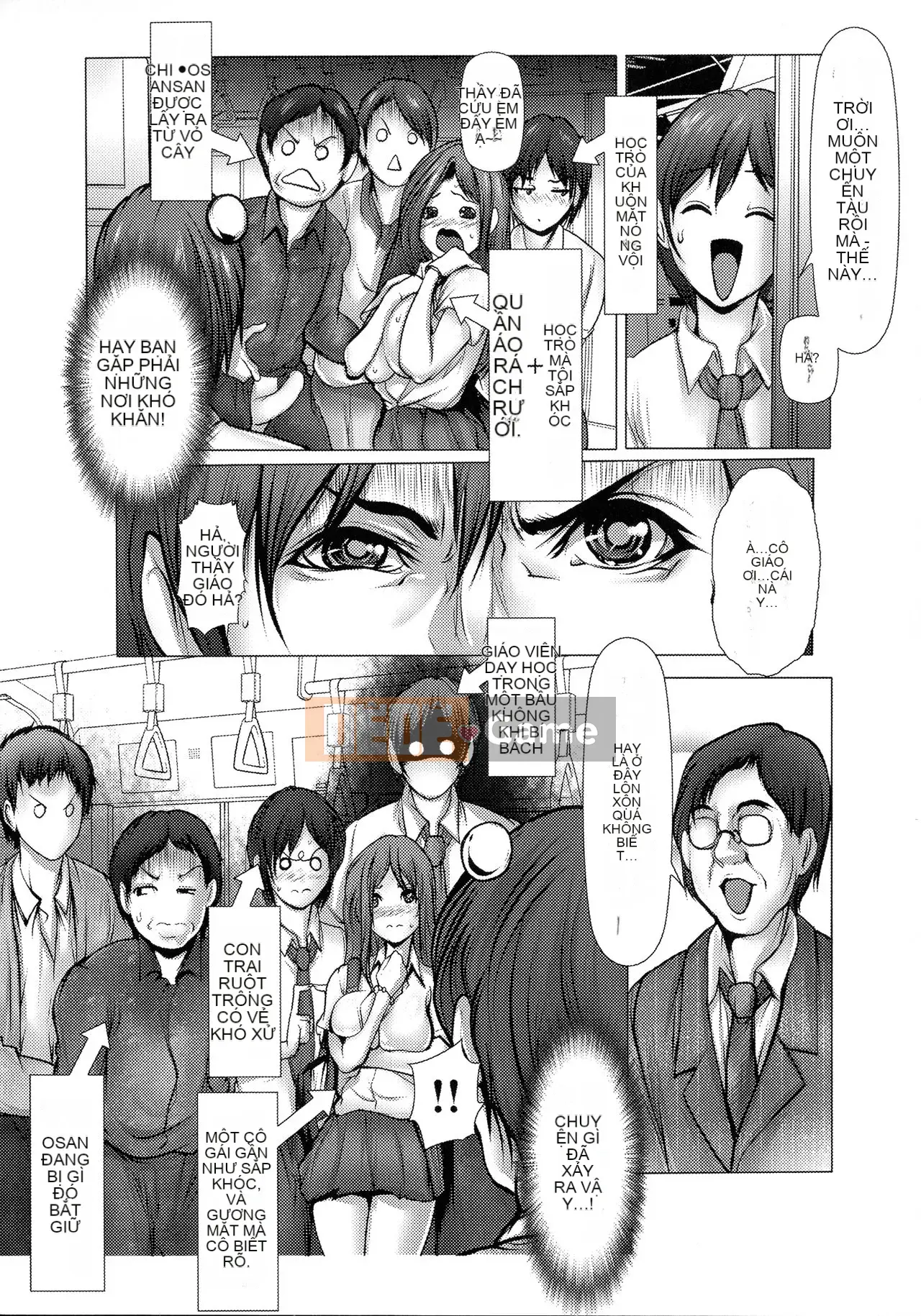 [Sankenjin] Kiken na Manin Densha