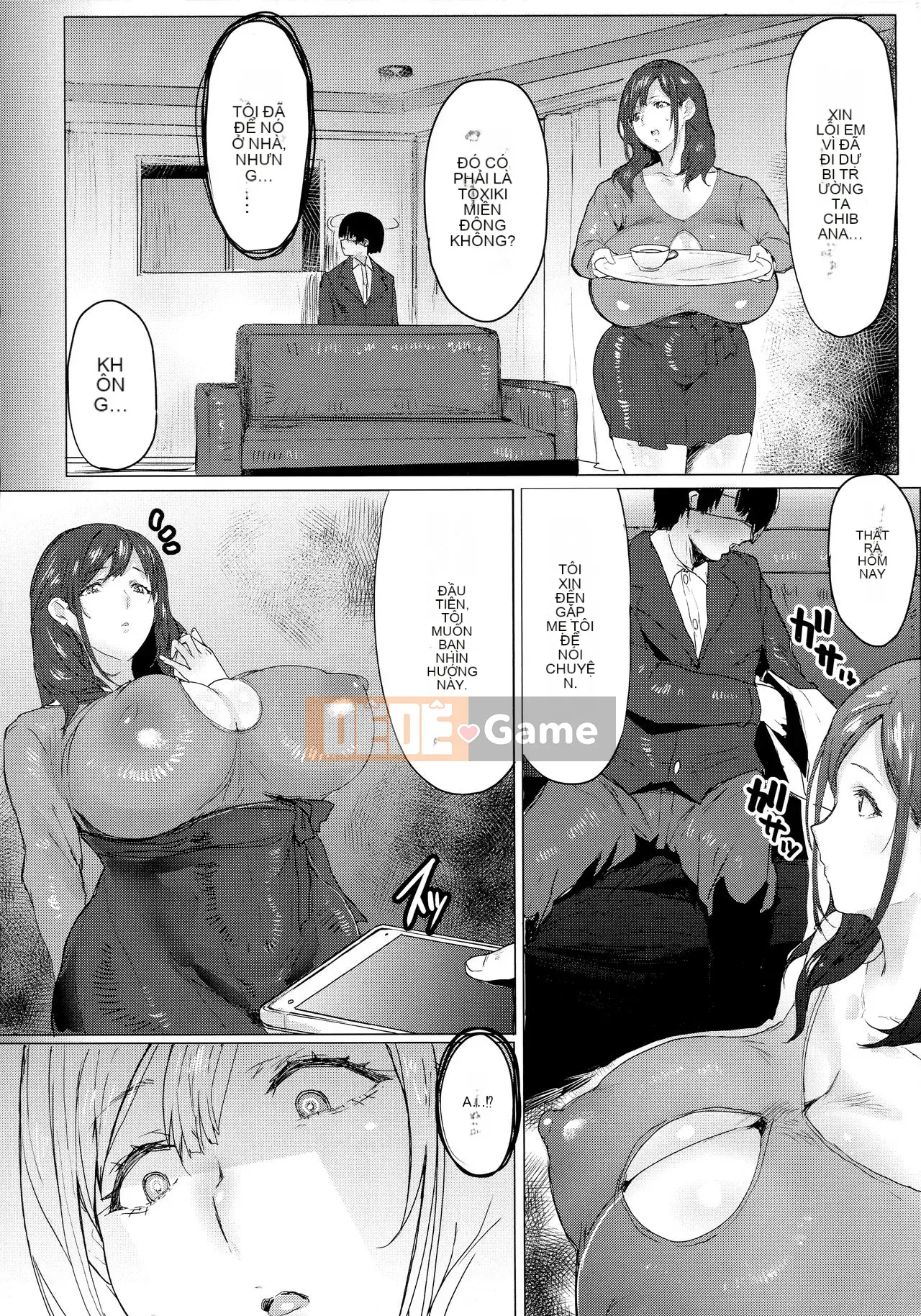 [Akikusa Peperon] Mẹ và con gái đang ăn