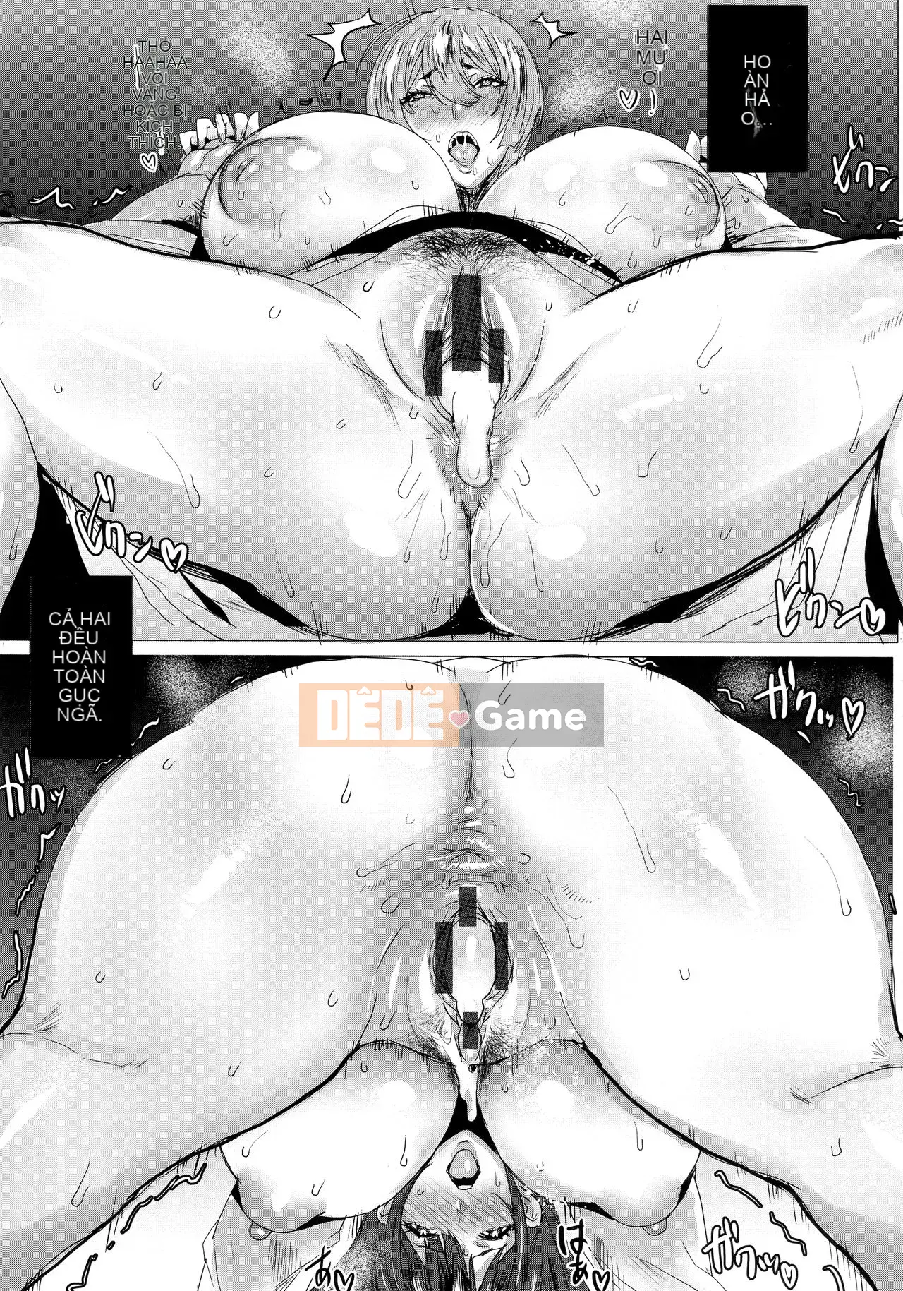 [Akikusa Peperon] Mẹ và con gái đang ăn