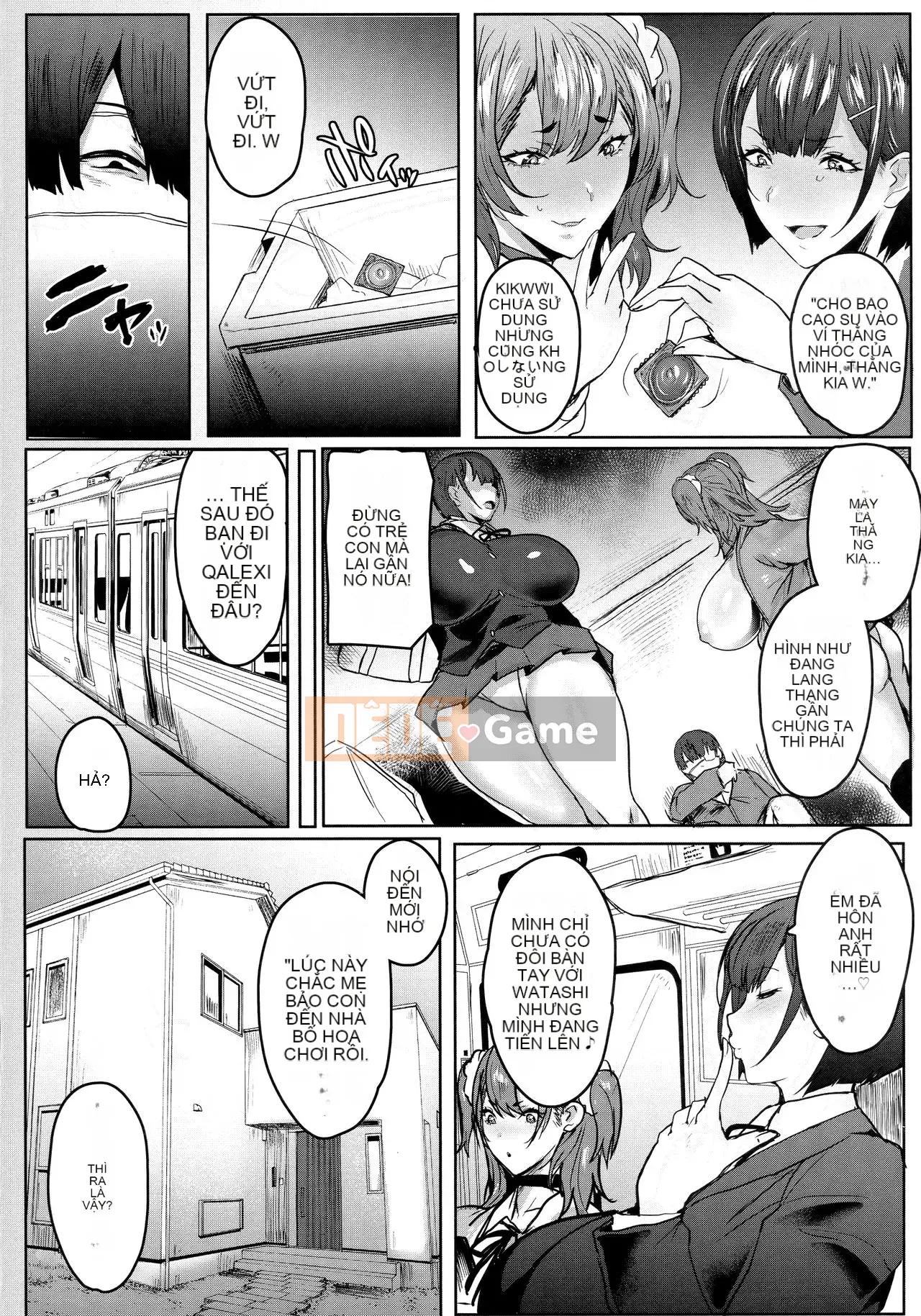 [Akikusa Peperon] Mẹ và con gái đang ăn