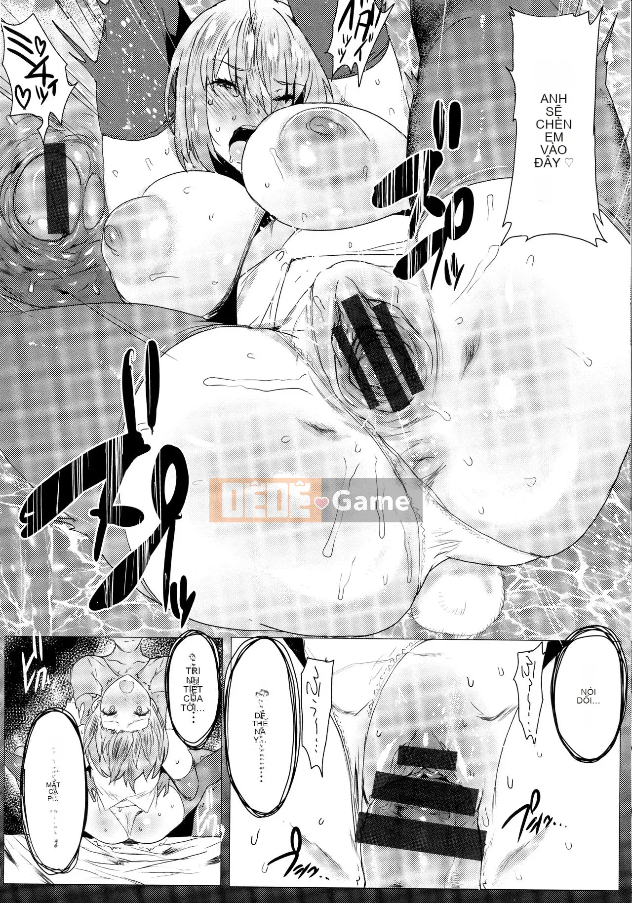 [Akikusa Peperon] Mẹ và con gái đang ăn