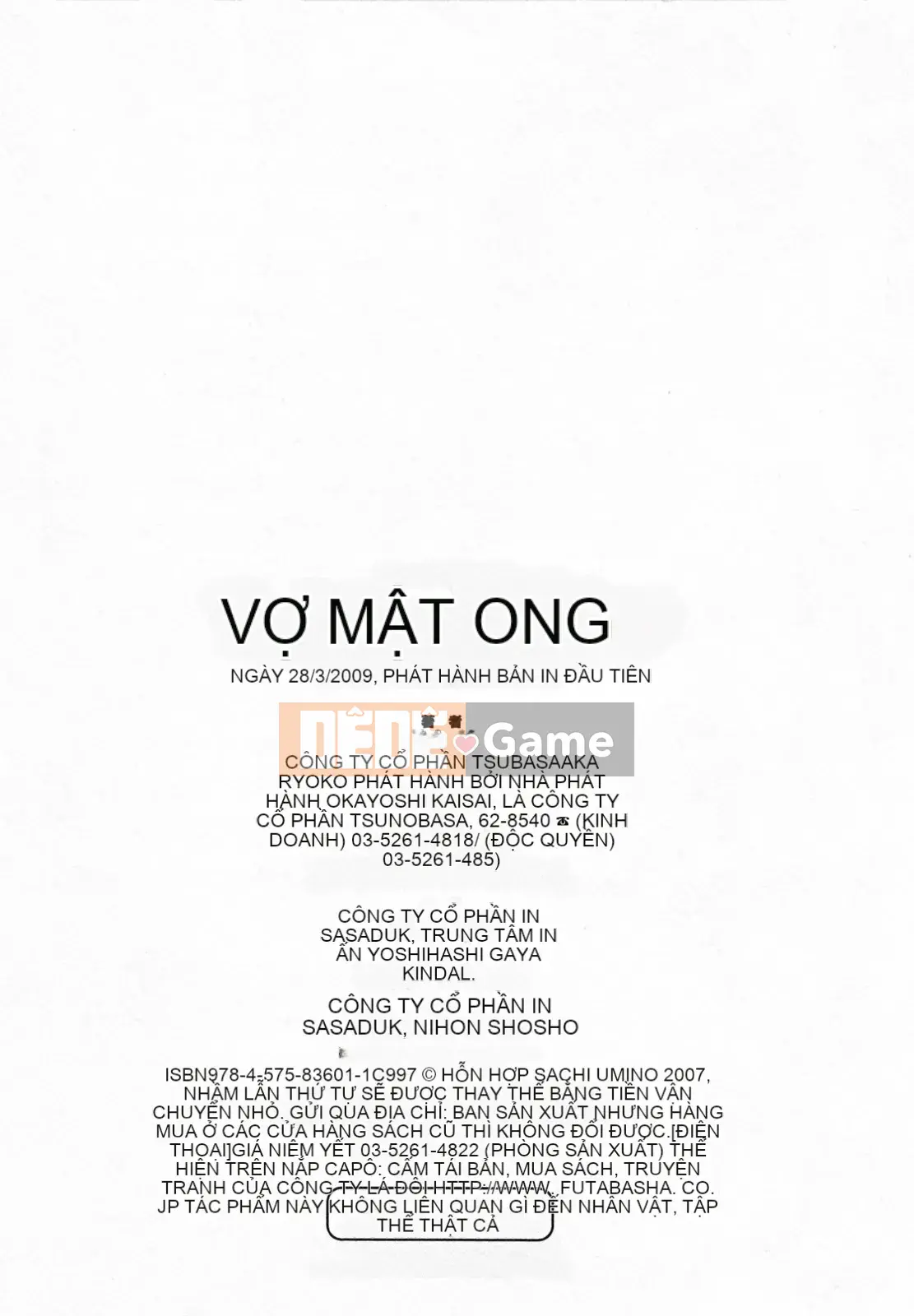 [Umino Sachi] Người vợ bí mật