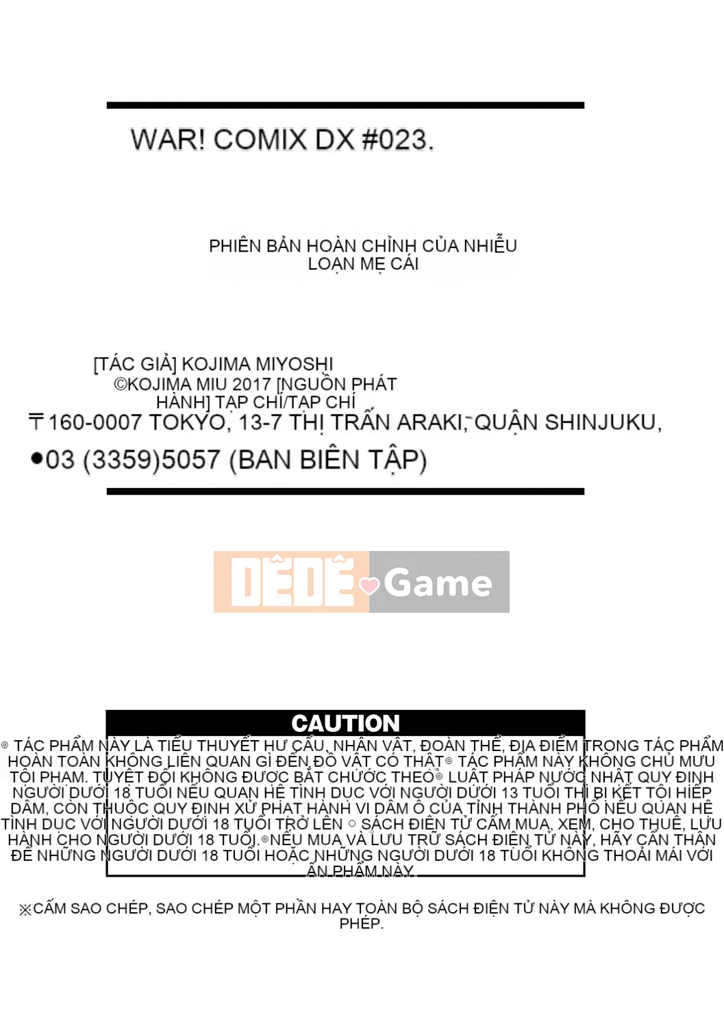 [Kojima Mio] Nữ mẹ orgy phiên bản đầy đủ