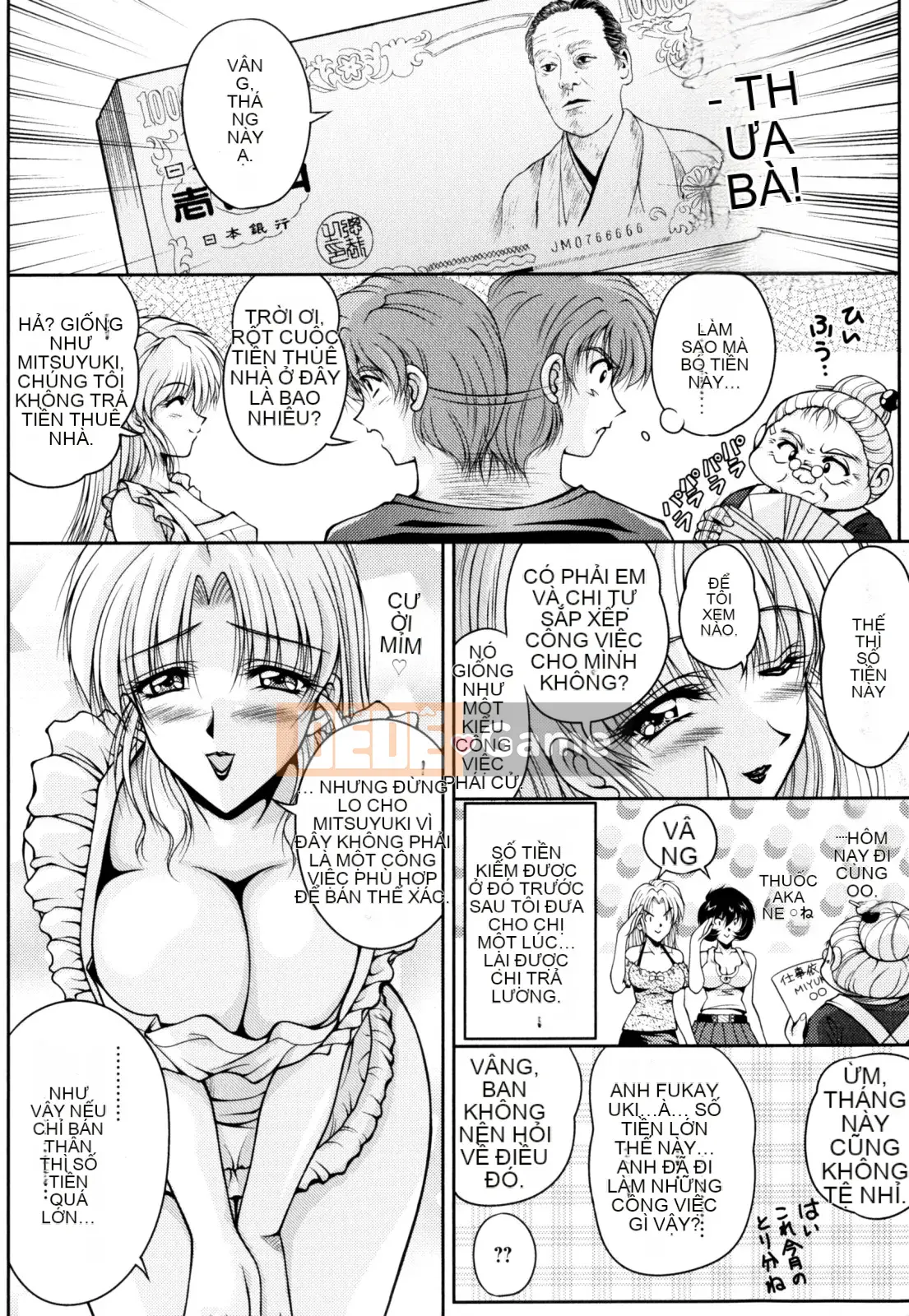 [Fantum] Tạp dề khỏa thân 2LDK