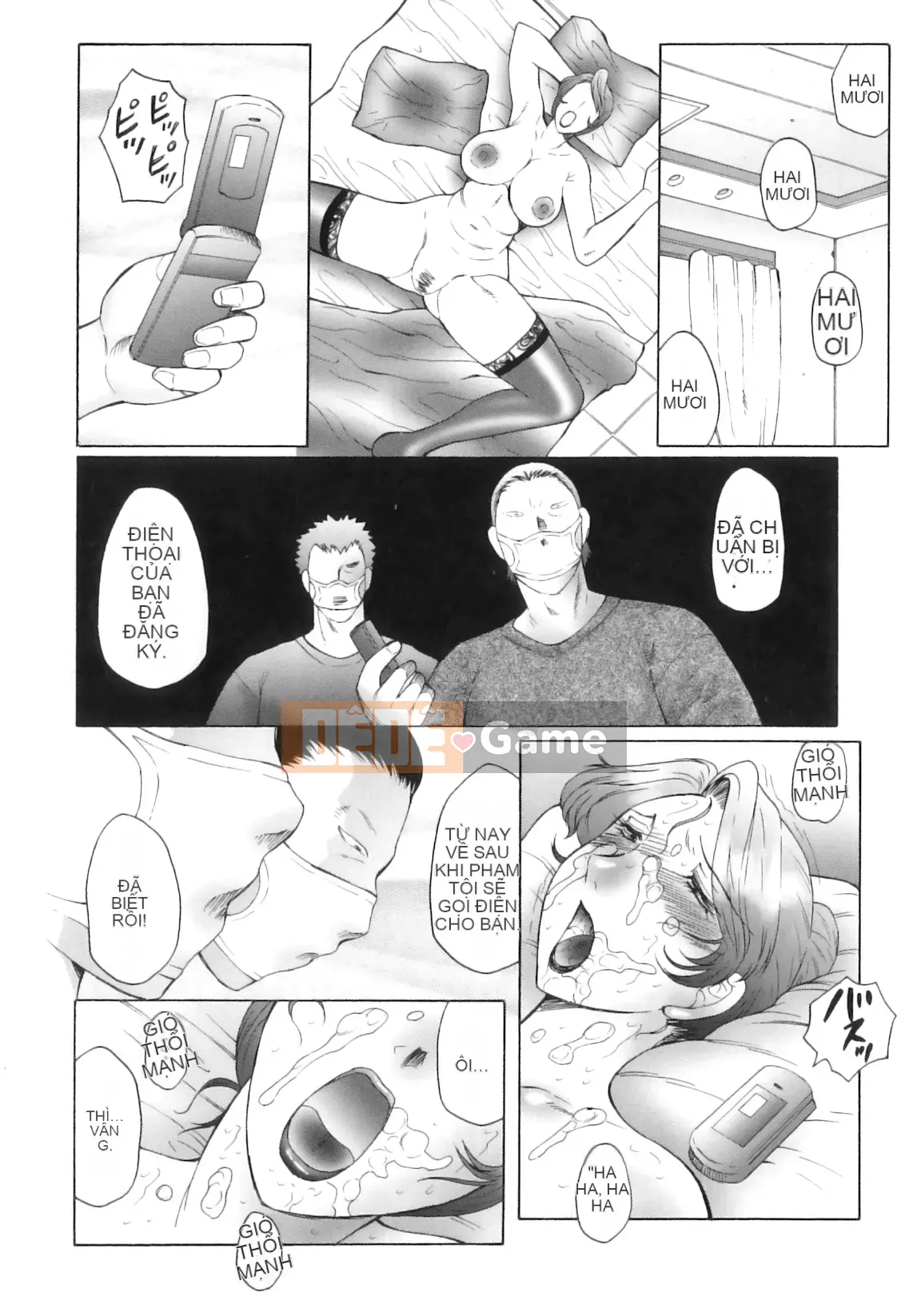 [Câu lạc bộ Fuusen] Kan no Arashi Nikutsuma Ryoujoku Jigoku Hen