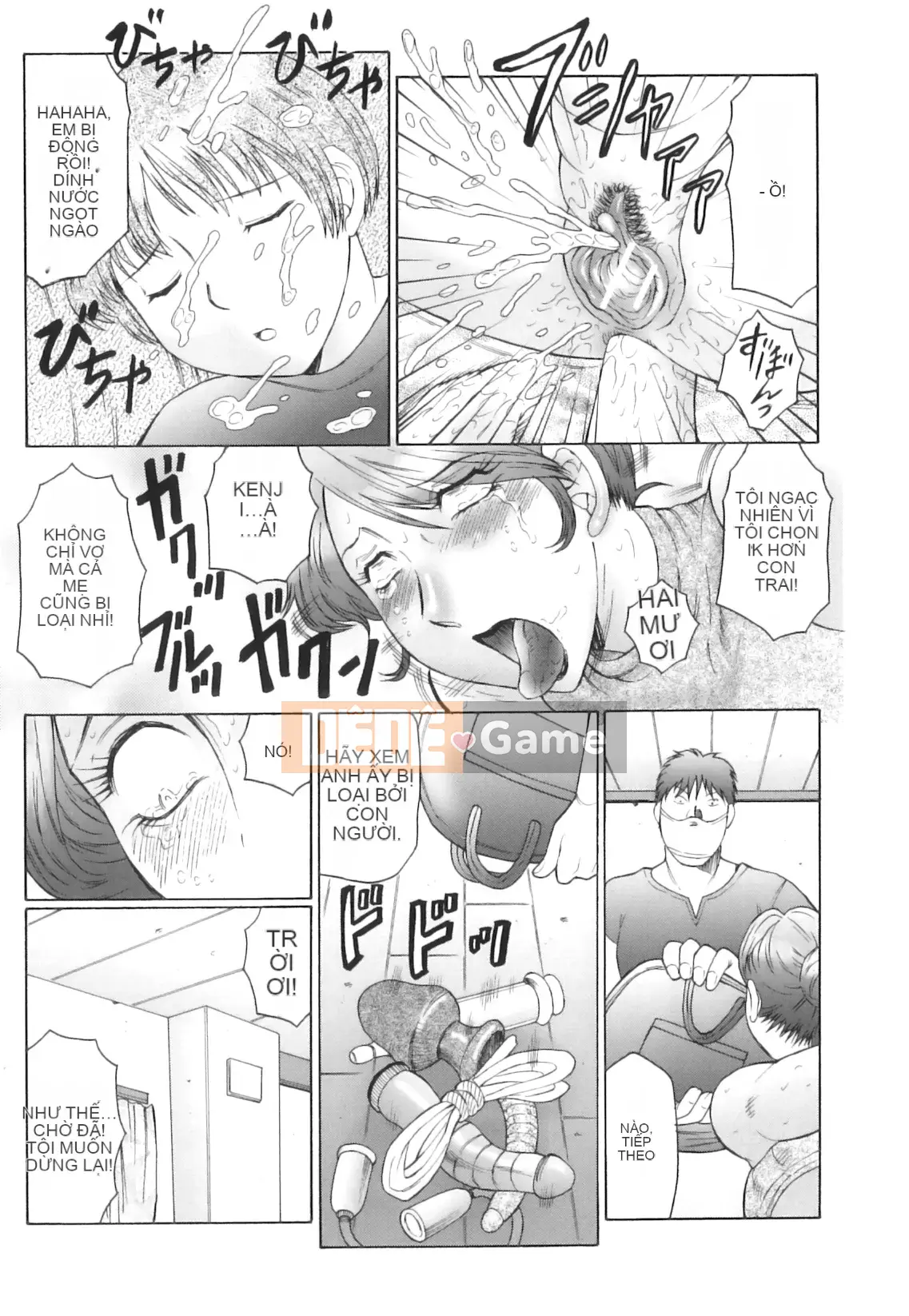 [Câu lạc bộ Fuusen] Kan no Arashi Nikutsuma Ryoujoku Jigoku Hen