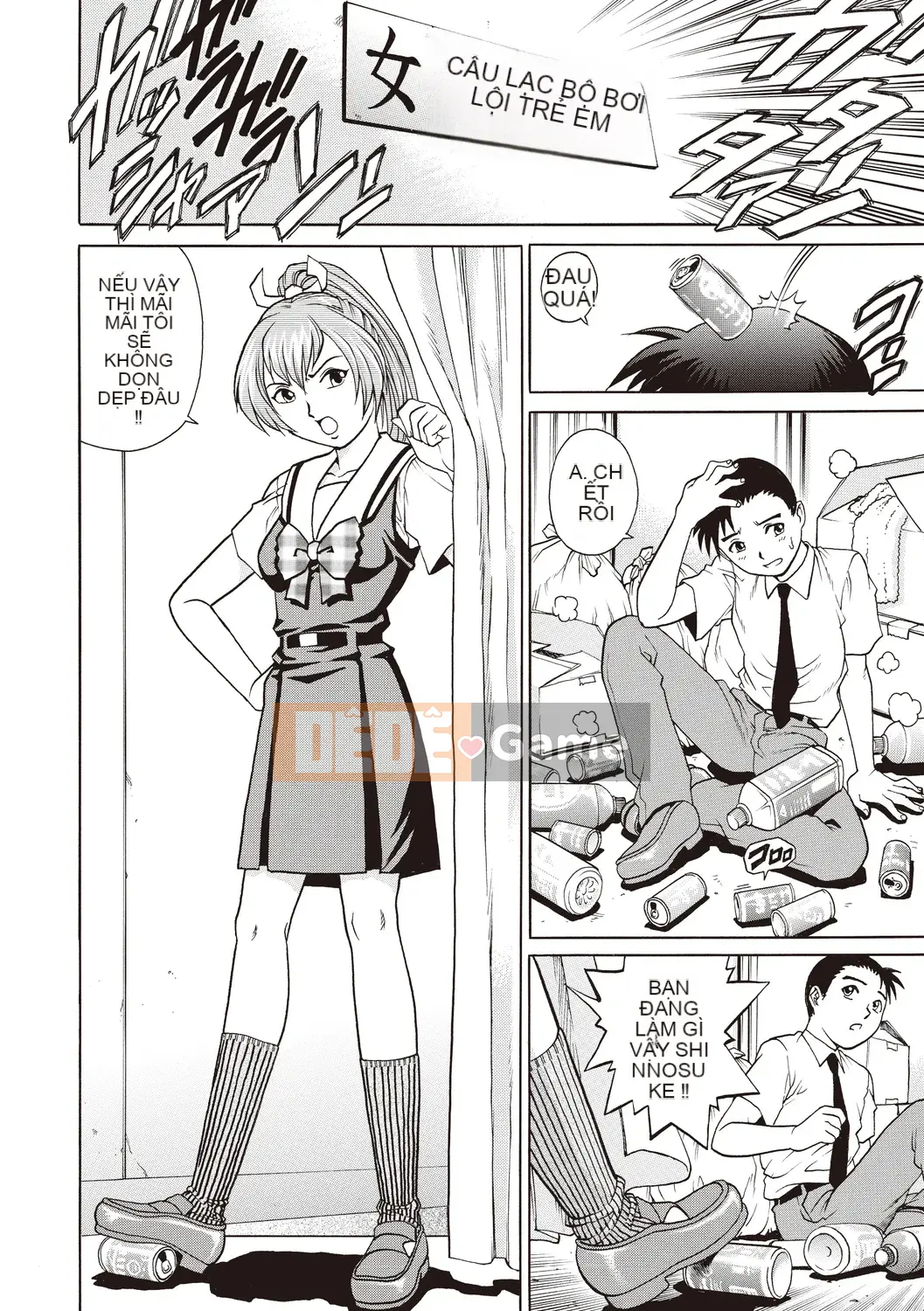 [Yanagawa Rio] Ecchi trường Doten!