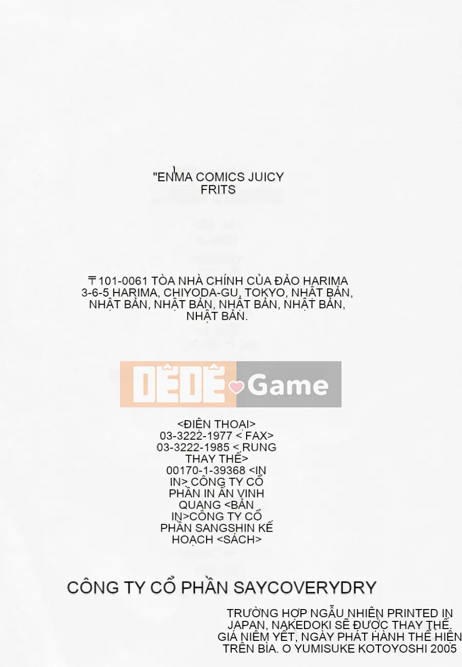 [Kotoyoshi Yusuke] TRÁI CÂY NGON