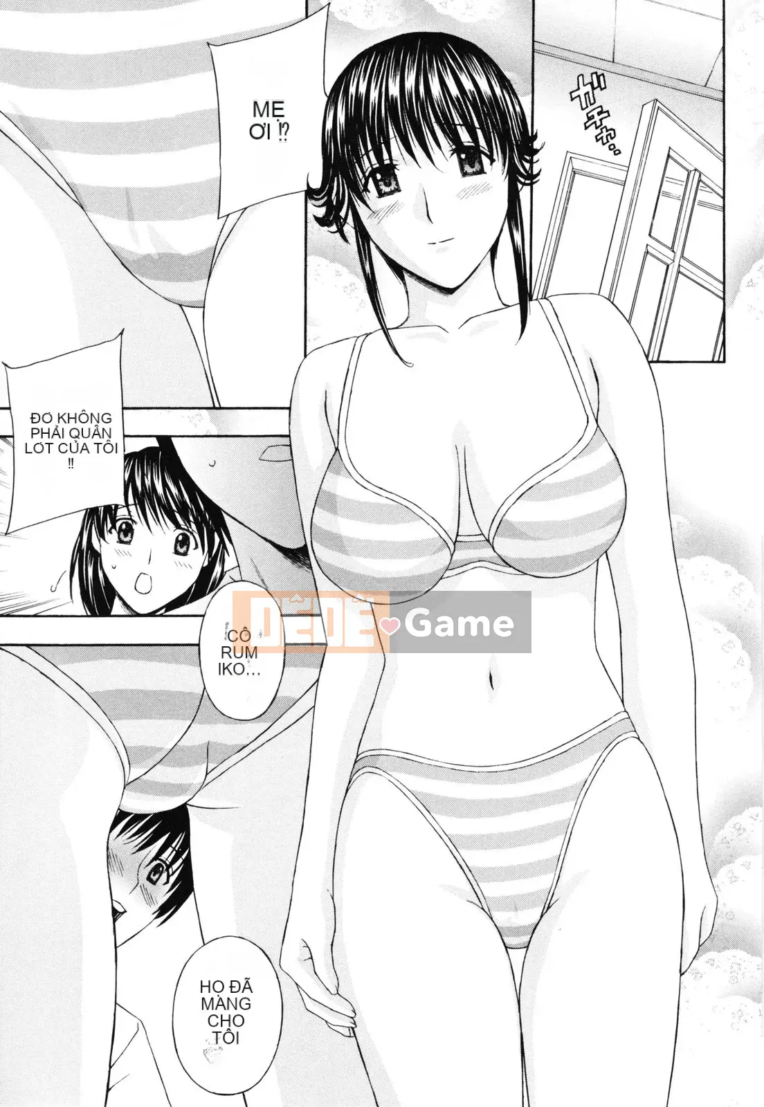 [Hidemi Amano] Quần lót vợ giật