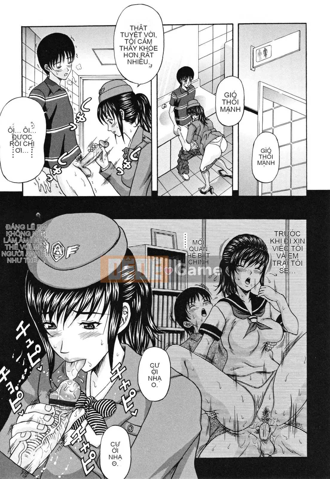 [Hidemi Amano] Quần lót vợ giật