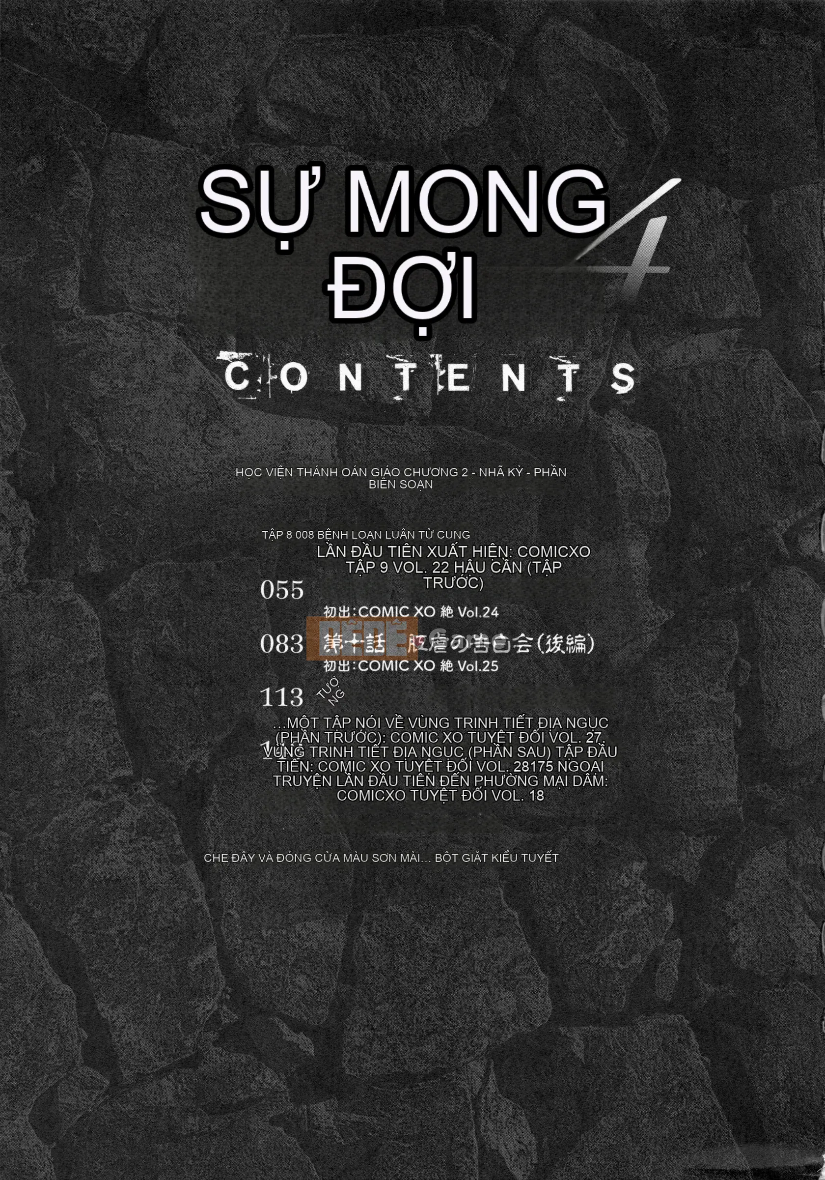 [Máy Kaneyama] Sei Kangoku Gakuen 4