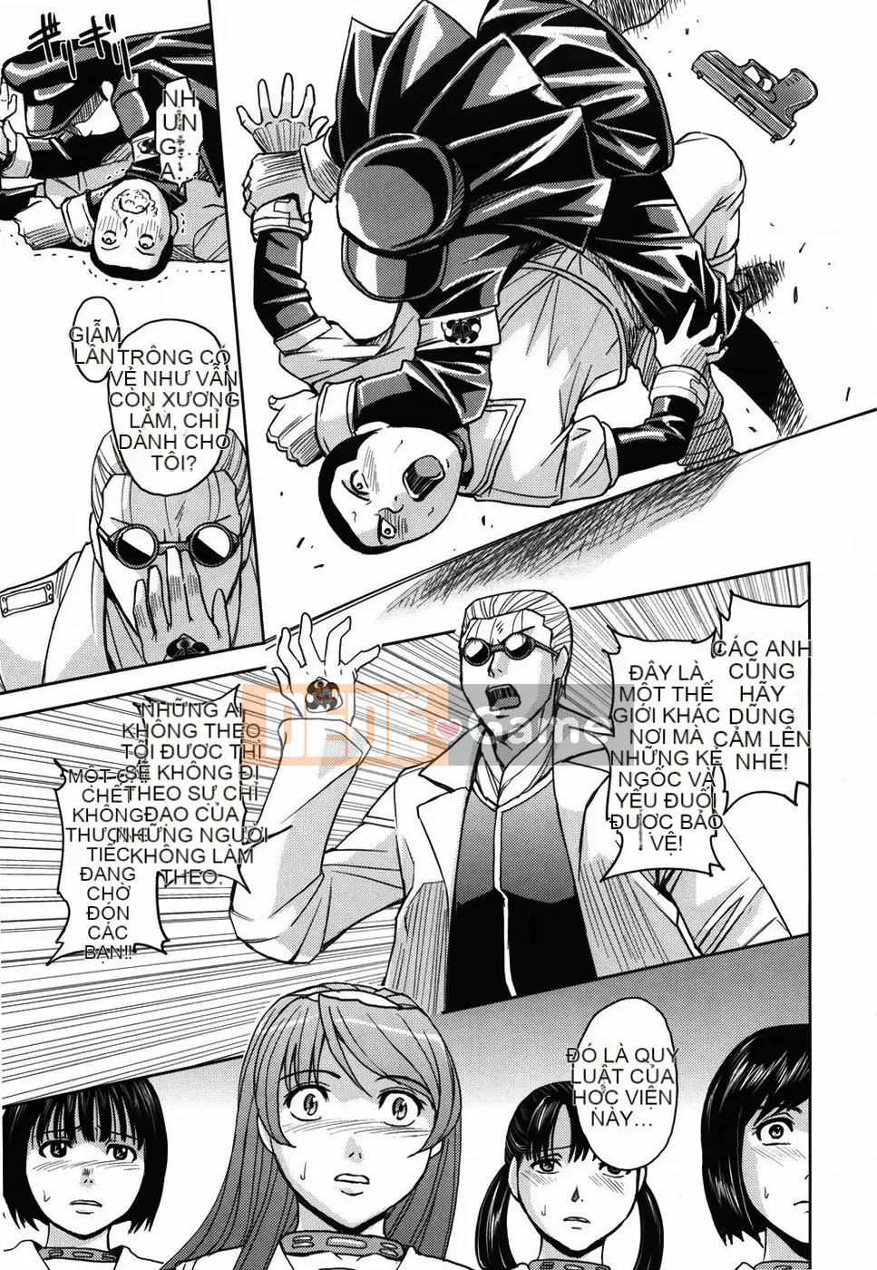 [Kaneyama Machine] Sei Kangoku Gakuen 1 [Không kiểm duyệt]