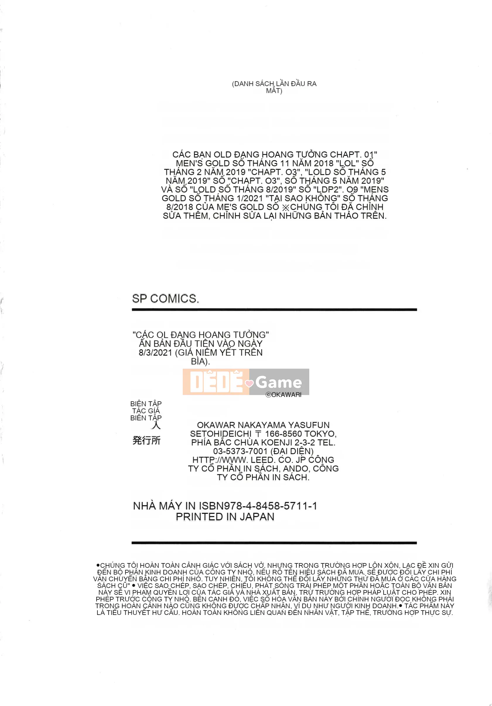 [OKAWARI] CV ảo tưởng + card minh họa