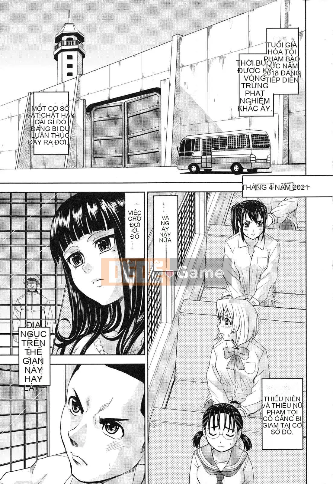 [Máy Kaneyama] Sei Kangoku Gakuen 3