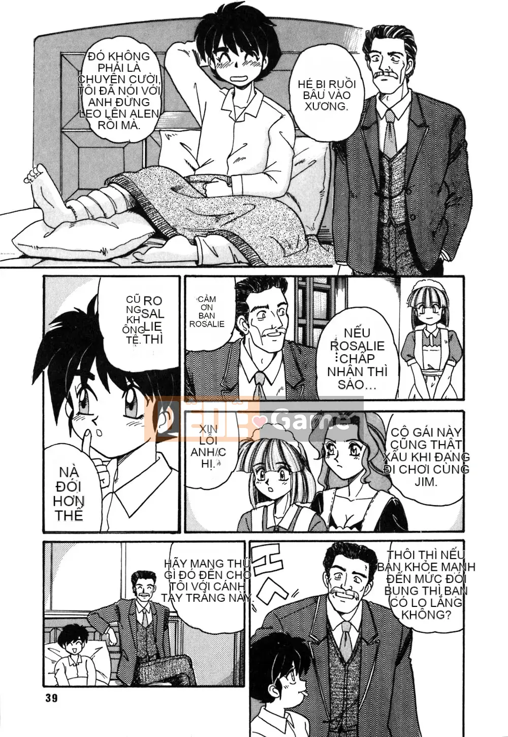 [Morris] Onee-san không có giáo sư riêng