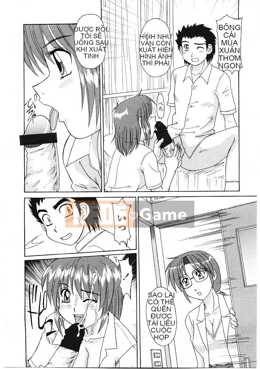 [Morris] Ham muốn trong cốc thủy tinh