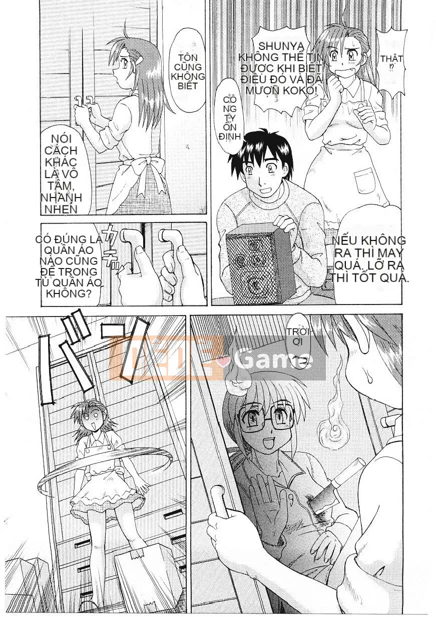 [Morris] Ham muốn trong cốc thủy tinh