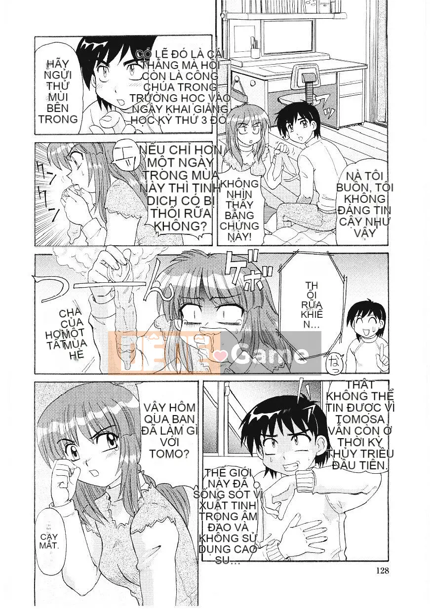 [Morris] Ham muốn trong cốc thủy tinh